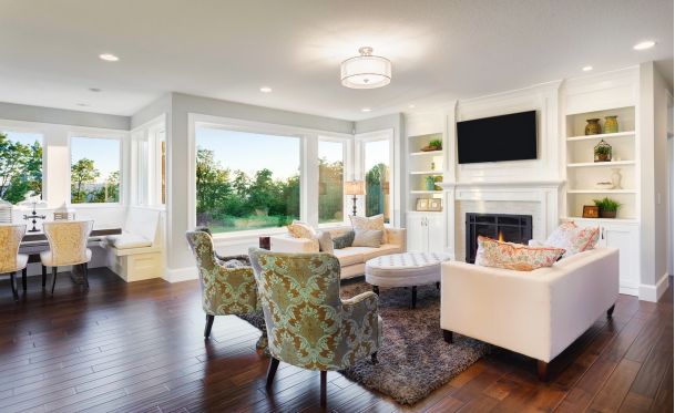 Residential, Smart Home Automation, Interior, Living Room