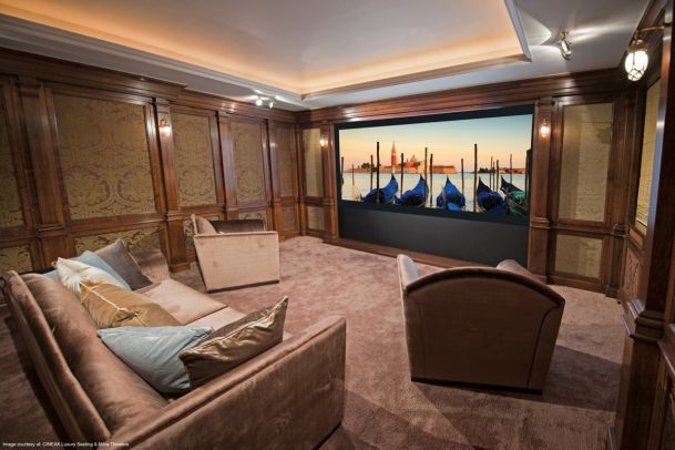 Residential, Smart Home Automation, Interior, Home Theater