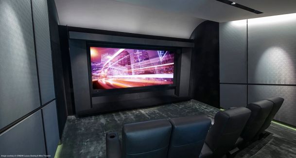 Residential, Smart Home Automation, Interior, Home Theater